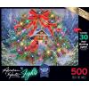RoseArt – Abraham Hunter Light Up – Deck The Halls – 500 Piece Jigsaw Puzzle for Adults(Deck The Halls)