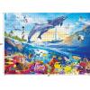 RoseArt – Kodak Premium – Playful Summer Dolphins – 1000 Piece Jigsaw Puzzle for Adults