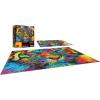 RoseArt – Kodak Premium Mosaics – Rainbow Tiger – 750 Piece Jigsaw Puzzle for Adults