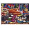 RoseArt – Puzzle Collector – The Old Book Shops Cats – 1000 Piece Jigsaw Puzzle for Adults
