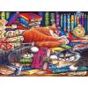 RoseArt – Puzzle Collector – The Old Book Shops Cats – 1000 Piece Jigsaw Puzzle for Adults