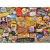 RoseArt – Kodak Cork – The Coffee Shop – 1000 Piece Jigsaw Puzzle for Adults(Antique Signs)