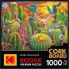 RoseArt – Kodak Premium Cork – Lakeside Home – 1000 Piece Jigsaw Puzzle for Adults(Cactus Critters)