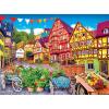 RoseArt – Kodak Premium – Colorful European Town – 1000 Piece Jigsaw Puzzle for Adults(Colorful European Town)