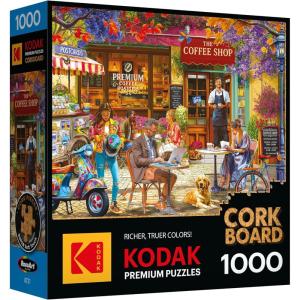 RoseArt – Kodak Cork – The Coffee Shop – 1000 Piece Jigsaw Puzzle for Adults(The Coffee Shop)